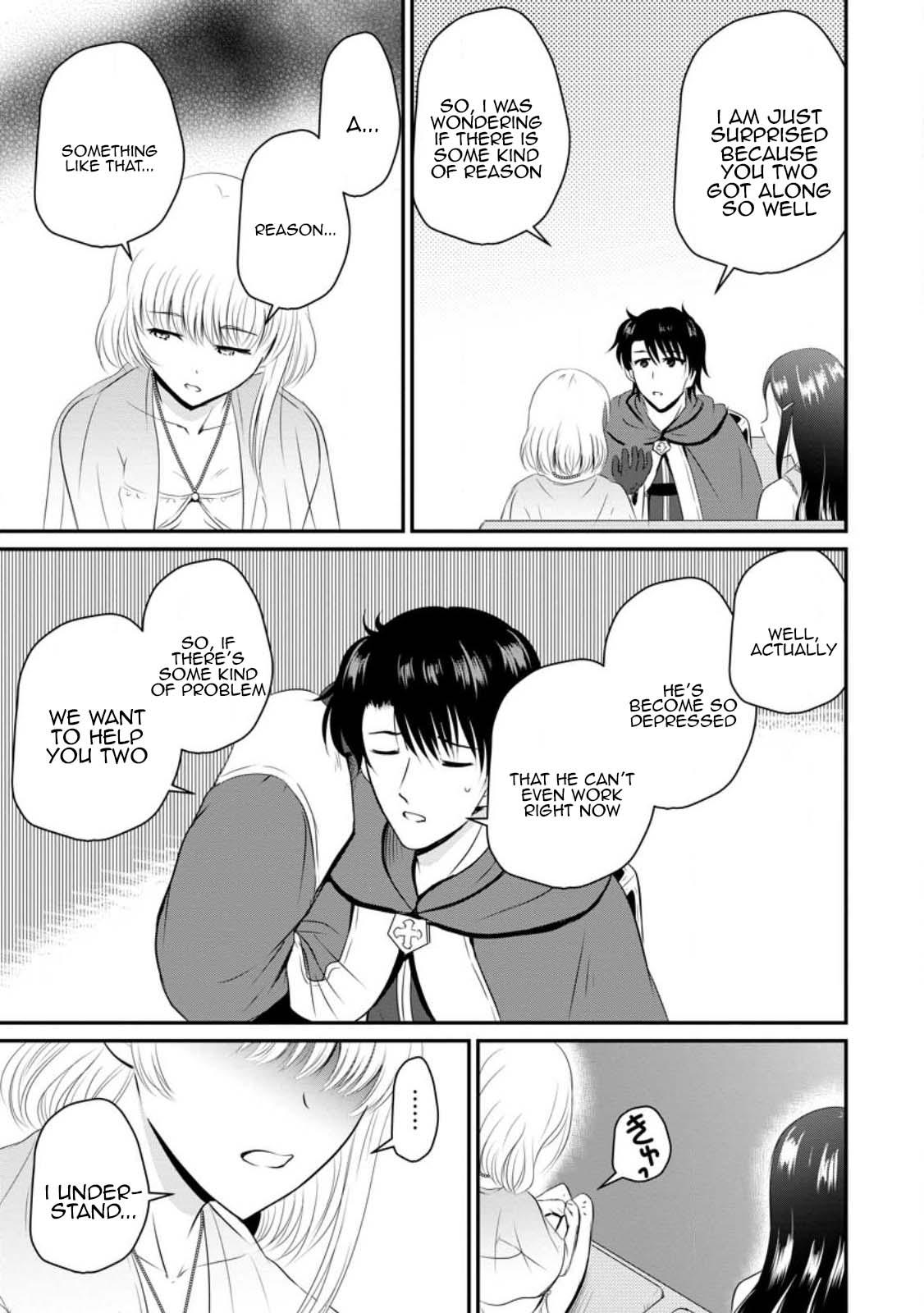Ossan Teihen Chiyushi to Manamusume no Henkyou Life ~Chuunen Otoko ga Kaifuku Skill ni Kakusei Shite, Eiyuu e Nariagaru~ Chapter 44 page 11 - 