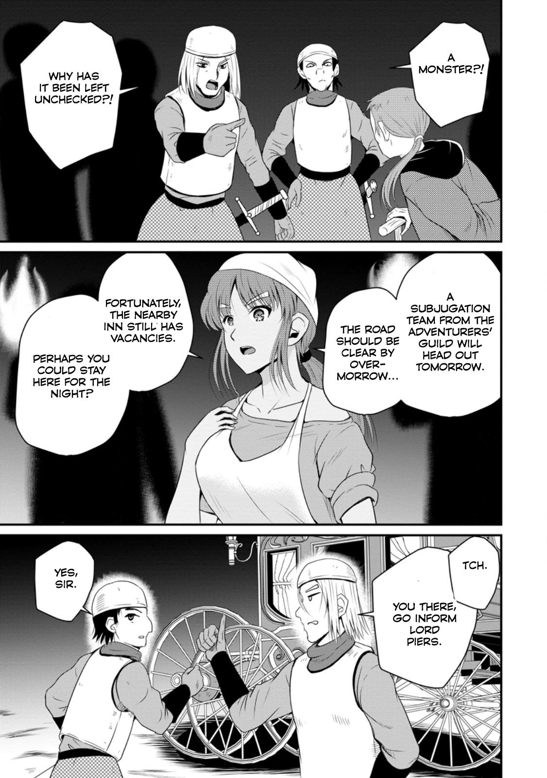 Ossan Teihen Chiyushi to Manamusume no Henkyou Life ~Chuunen Otoko ga Kaifuku Skill ni Kakusei Shite, Eiyuu e Nariagaru~ Chapter 47 page 21 - 