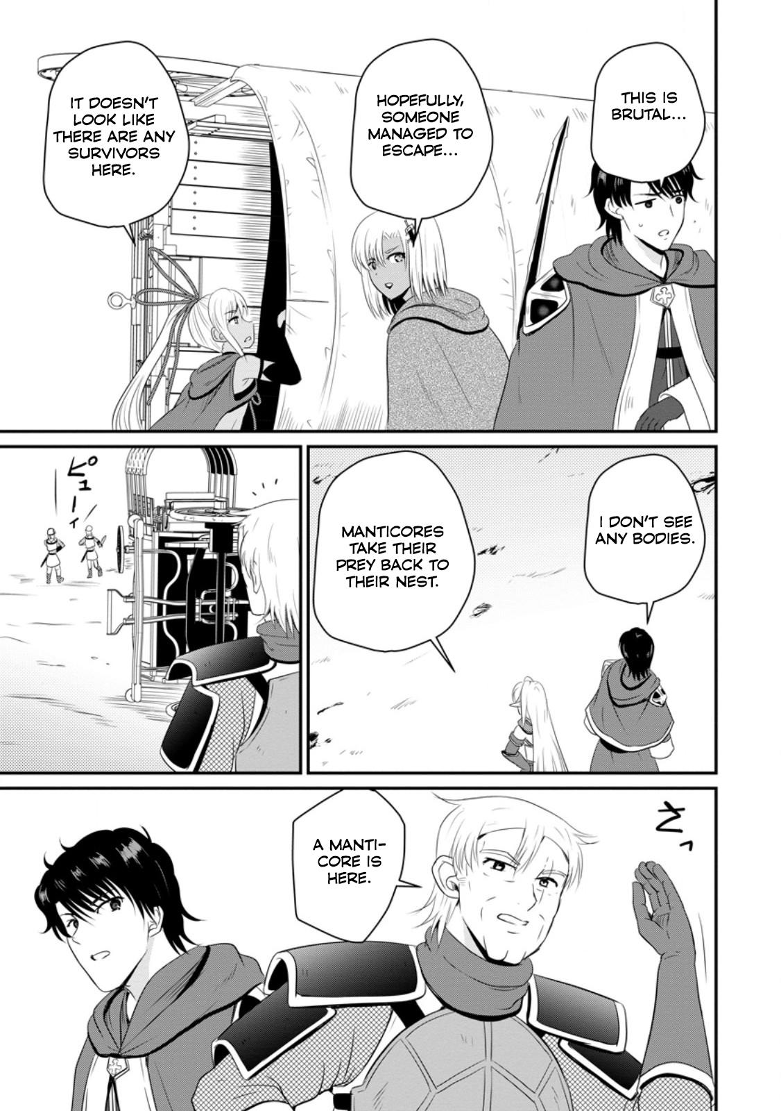Ossan Teihen Chiyushi to Manamusume no Henkyou Life ~Chuunen Otoko ga Kaifuku Skill ni Kakusei Shite, Eiyuu e Nariagaru~ Chapter 48 page 13 - 