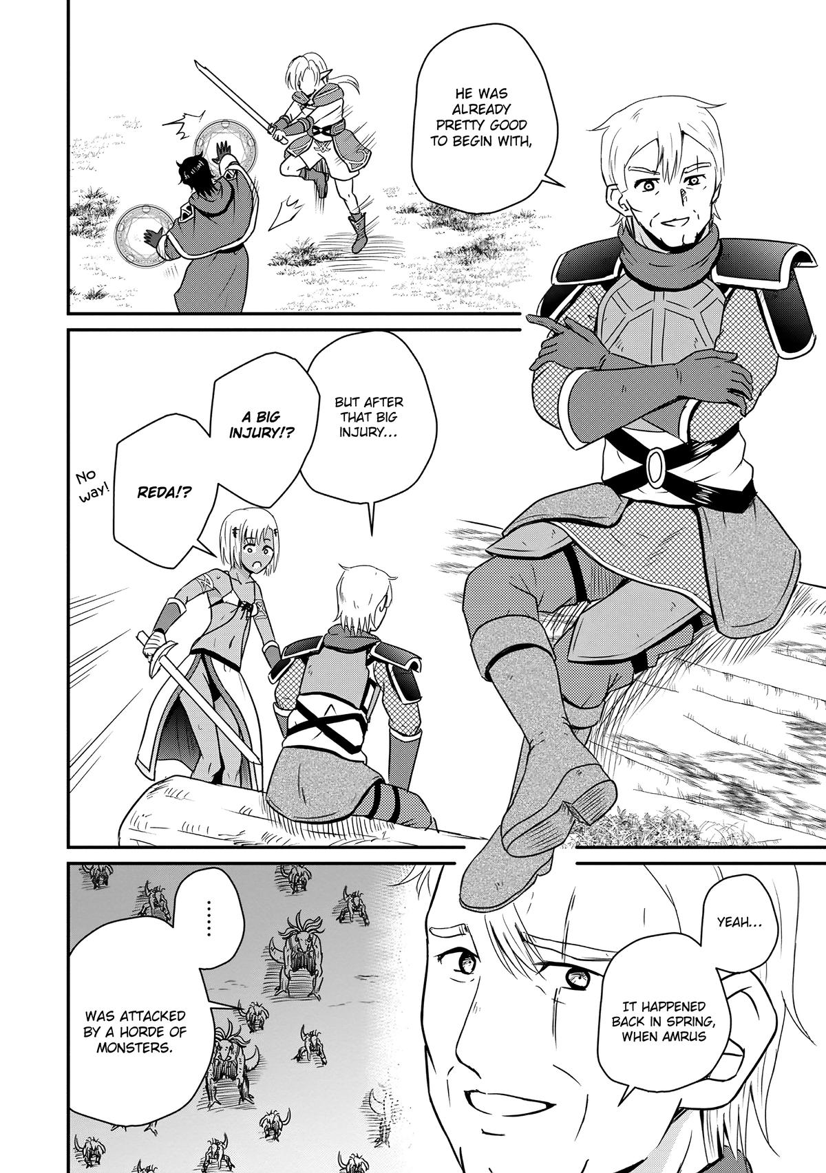 Ossan Teihen Chiyushi to Manamusume no Henkyou Life ~Chuunen Otoko ga Kaifuku Skill ni Kakusei Shite, Eiyuu e Nariagaru~ Chapter 58 page 12 - 