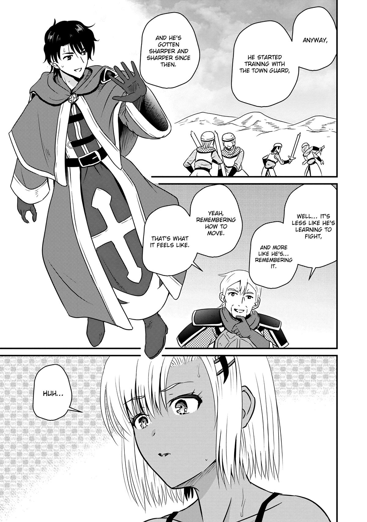 Ossan Teihen Chiyushi to Manamusume no Henkyou Life ~Chuunen Otoko ga Kaifuku Skill ni Kakusei Shite, Eiyuu e Nariagaru~ Chapter 58 page 13 - 
