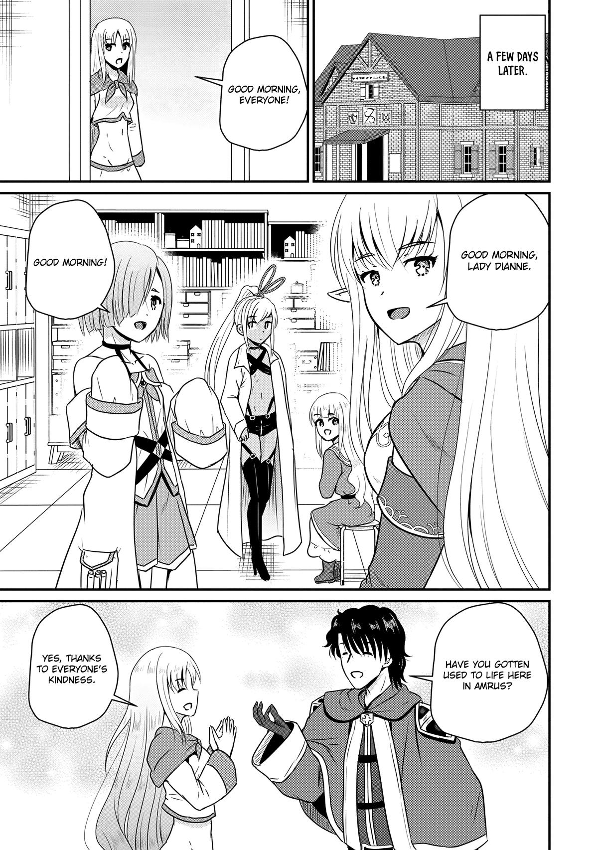 Ossan Teihen Chiyushi to Manamusume no Henkyou Life ~Chuunen Otoko ga Kaifuku Skill ni Kakusei Shite, Eiyuu e Nariagaru~ Chapter 58 page 3 - 