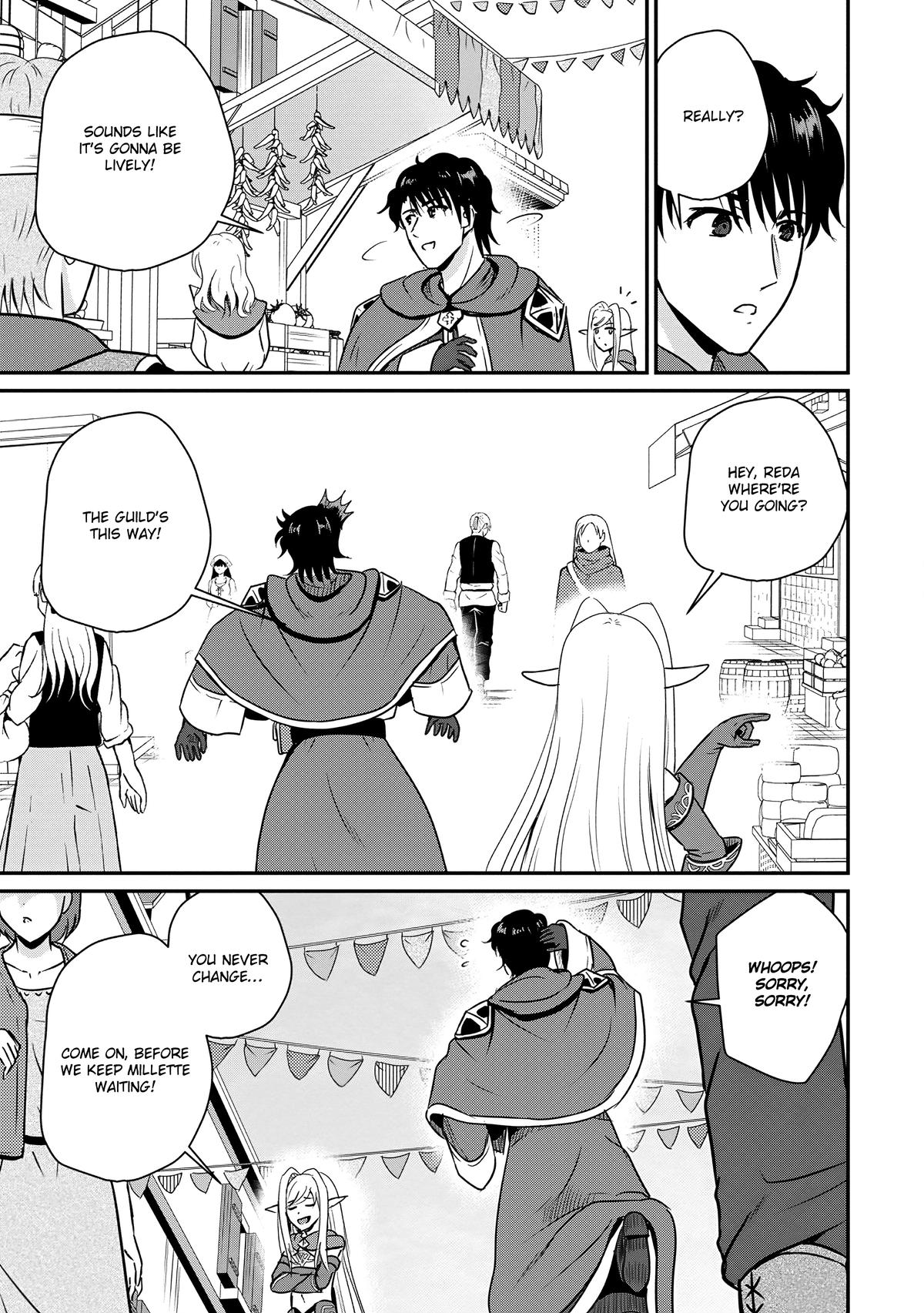 Ossan Teihen Chiyushi to Manamusume no Henkyou Life ~Chuunen Otoko ga Kaifuku Skill ni Kakusei Shite, Eiyuu e Nariagaru~ Chapter 58 page 21 - 
