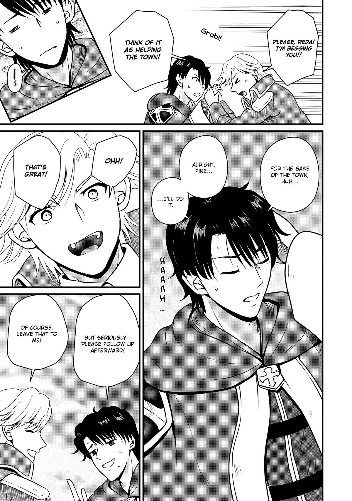 Ossan Teihen Chiyushi to Manamusume no Henkyou Life ~Chuunen Otoko ga Kaifuku Skill ni Kakusei Shite, Eiyuu e Nariagaru~ Chapter 58 page 29 - 