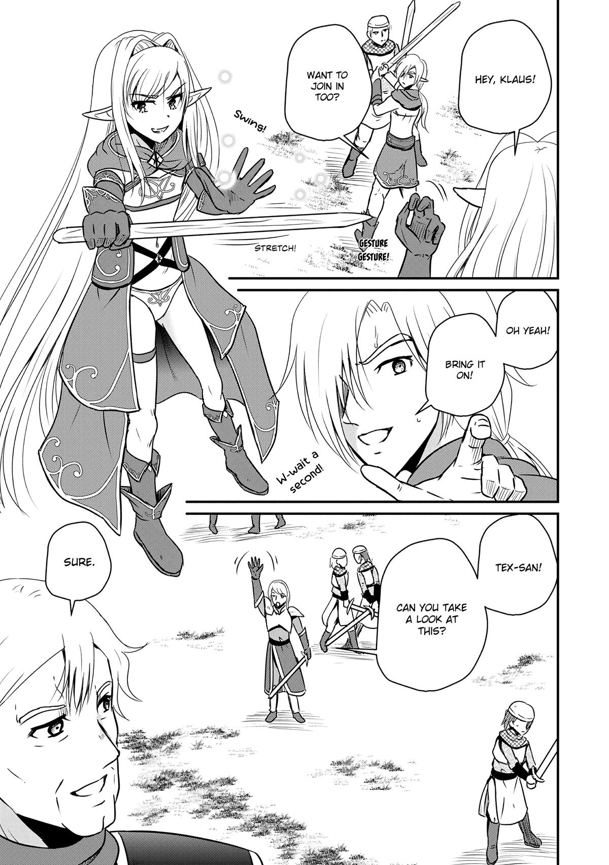 Ossan Teihen Chiyushi to Manamusume no Henkyou Life ~Chuunen Otoko ga Kaifuku Skill ni Kakusei Shite, Eiyuu e Nariagaru~ Chapter 58 page 9 - 