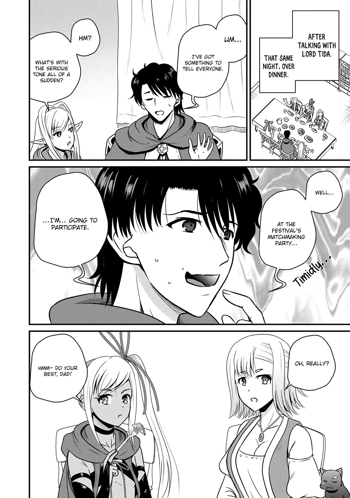 Ossan Teihen Chiyushi to Manamusume no Henkyou Life ~Chuunen Otoko ga Kaifuku Skill ni Kakusei Shite, Eiyuu e Nariagaru~ Chapter 59 page 2 - 