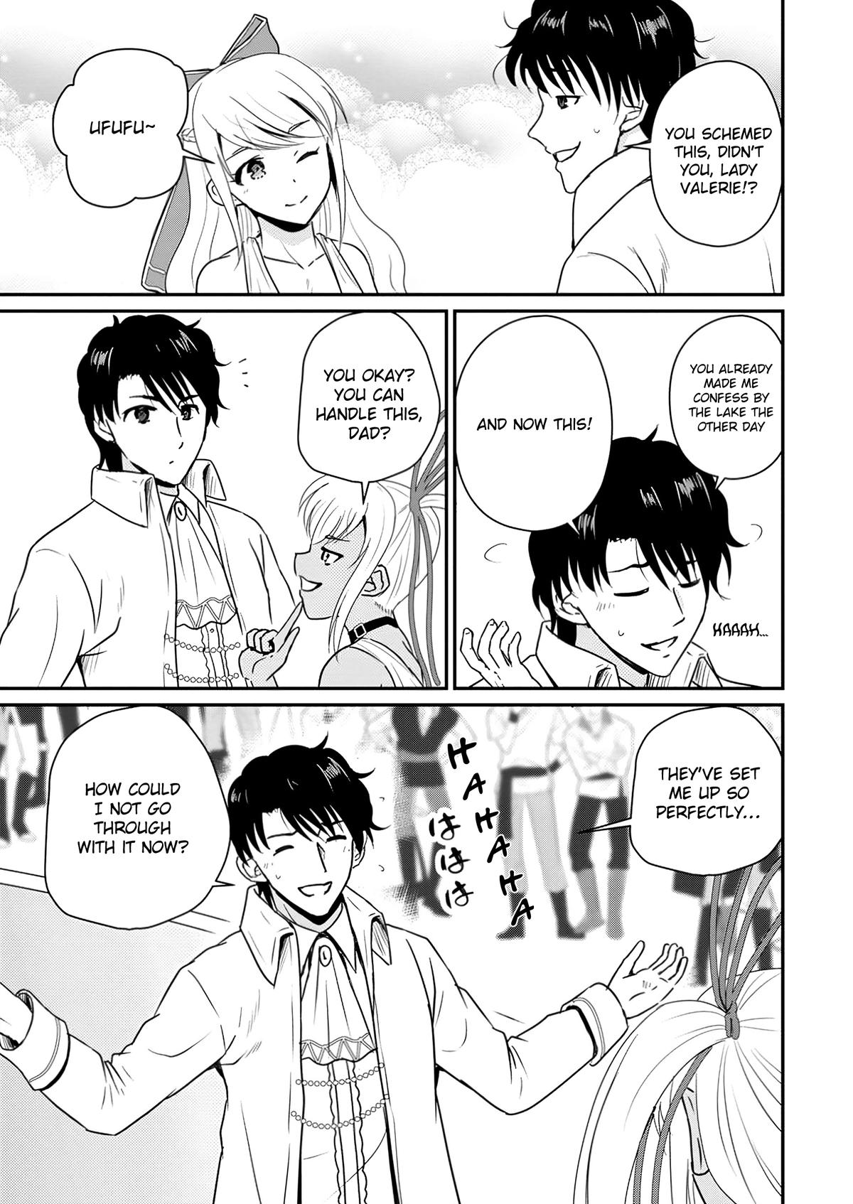 Ossan Teihen Chiyushi to Manamusume no Henkyou Life ~Chuunen Otoko ga Kaifuku Skill ni Kakusei Shite, Eiyuu e Nariagaru~ Chapter 59 page 13 - 