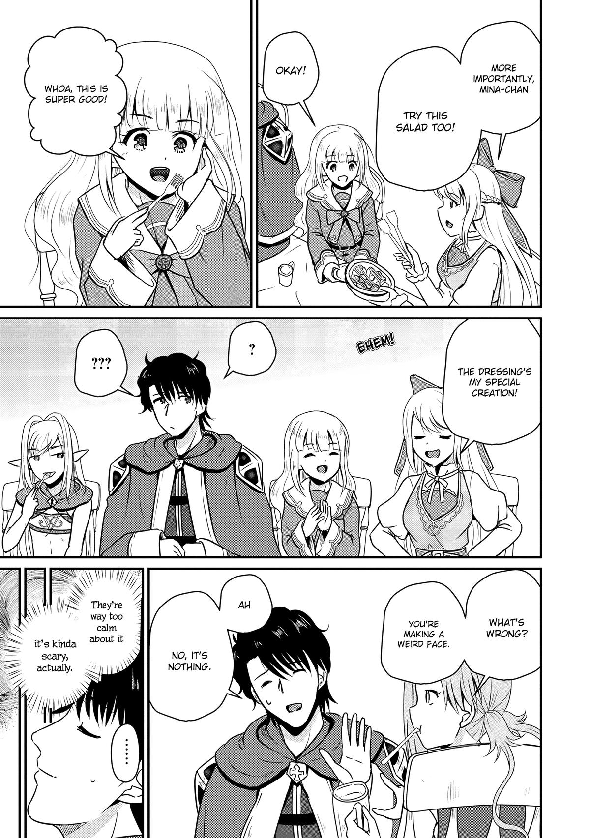 Ossan Teihen Chiyushi to Manamusume no Henkyou Life ~Chuunen Otoko ga Kaifuku Skill ni Kakusei Shite, Eiyuu e Nariagaru~ Chapter 59 page 3 - 