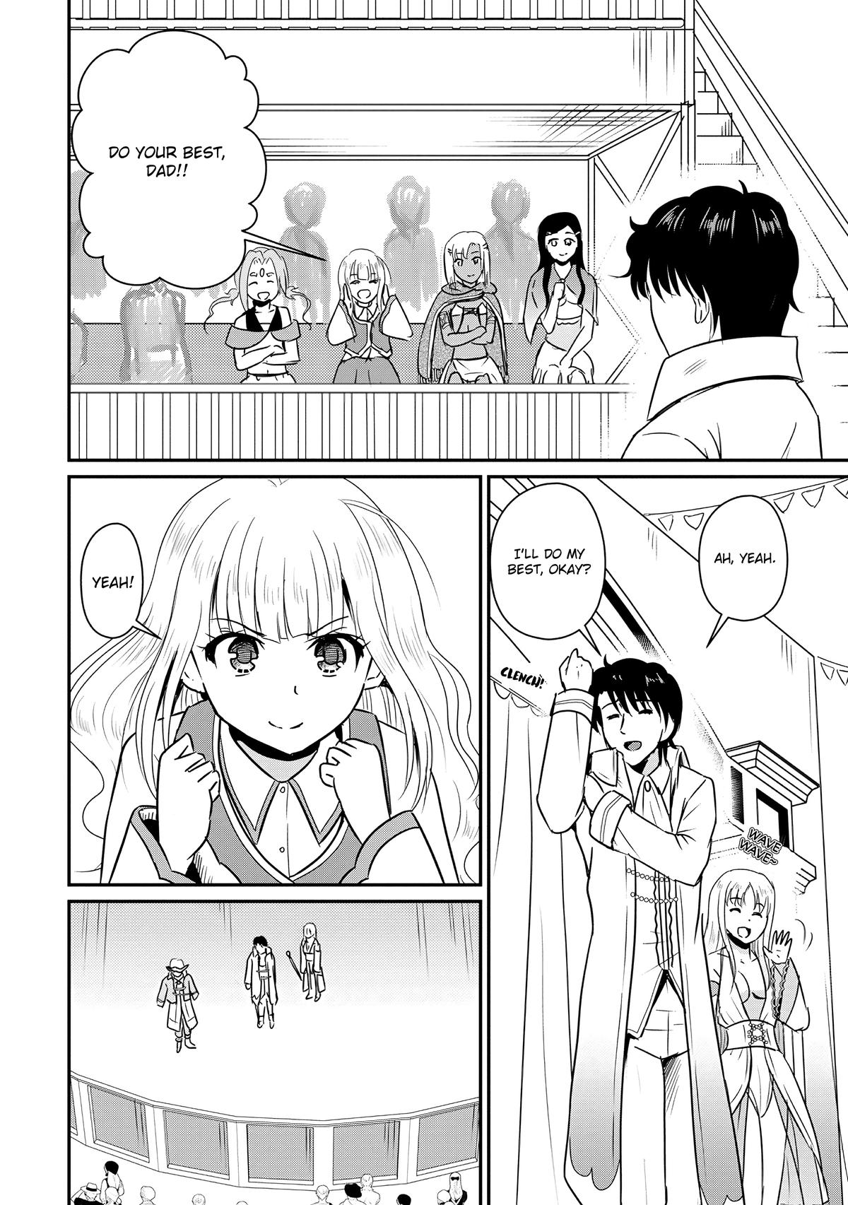 Ossan Teihen Chiyushi to Manamusume no Henkyou Life ~Chuunen Otoko ga Kaifuku Skill ni Kakusei Shite, Eiyuu e Nariagaru~ Chapter 59 page 8 - 