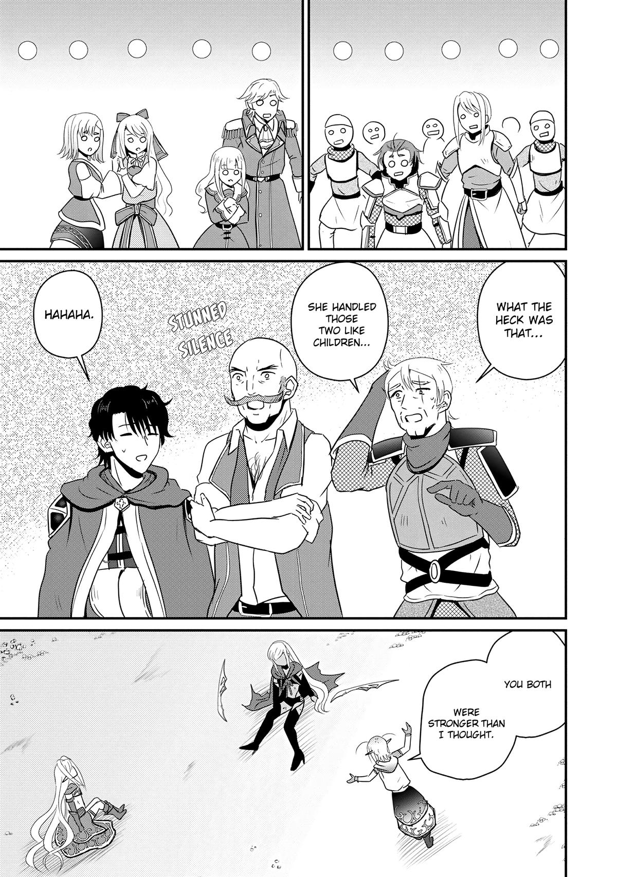 Ossan Teihen Chiyushi to Manamusume no Henkyou Life ~Chuunen Otoko ga Kaifuku Skill ni Kakusei Shite, Eiyuu e Nariagaru~ Chapter 62 page 23 - 