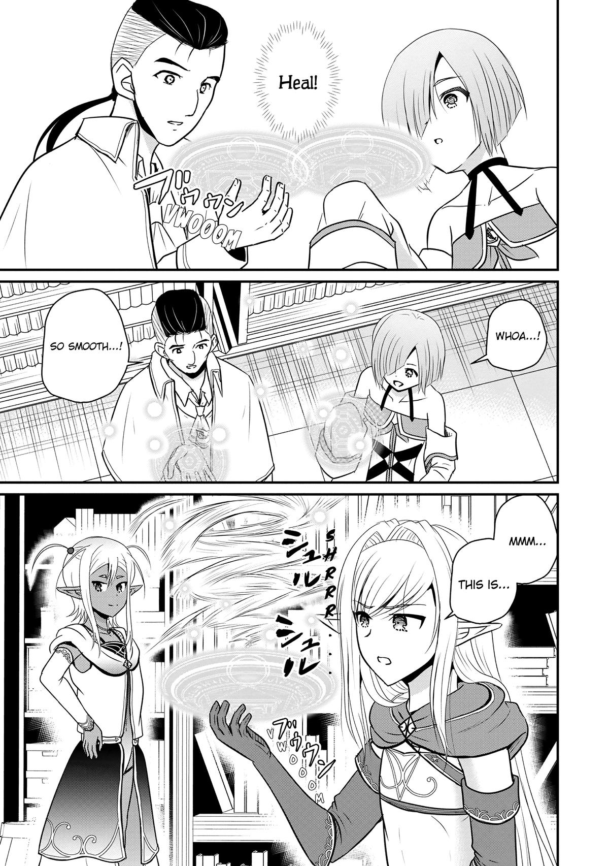 Ossan Teihen Chiyushi to Manamusume no Henkyou Life ~Chuunen Otoko ga Kaifuku Skill ni Kakusei Shite, Eiyuu e Nariagaru~ Chapter 63 page 3 - 