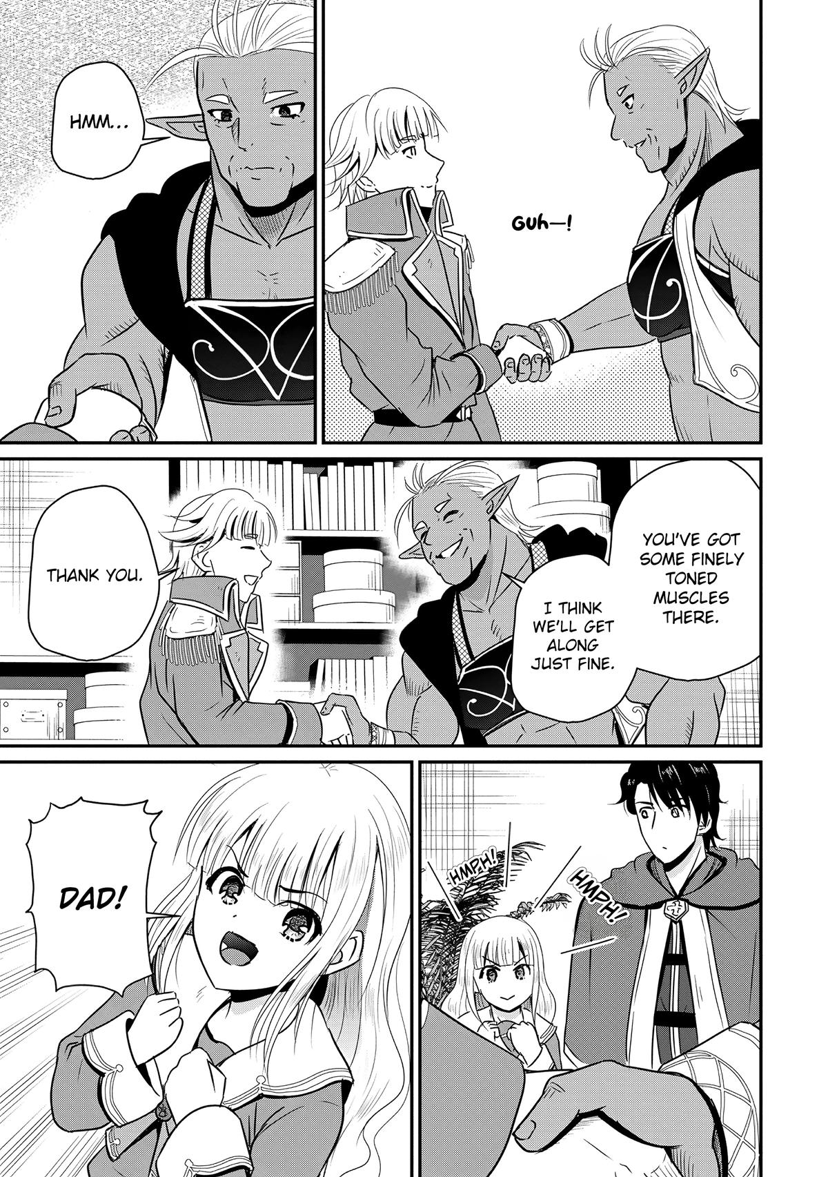 Ossan Teihen Chiyushi to Manamusume no Henkyou Life ~Chuunen Otoko ga Kaifuku Skill ni Kakusei Shite, Eiyuu e Nariagaru~ Chapter 64 page 29 - 