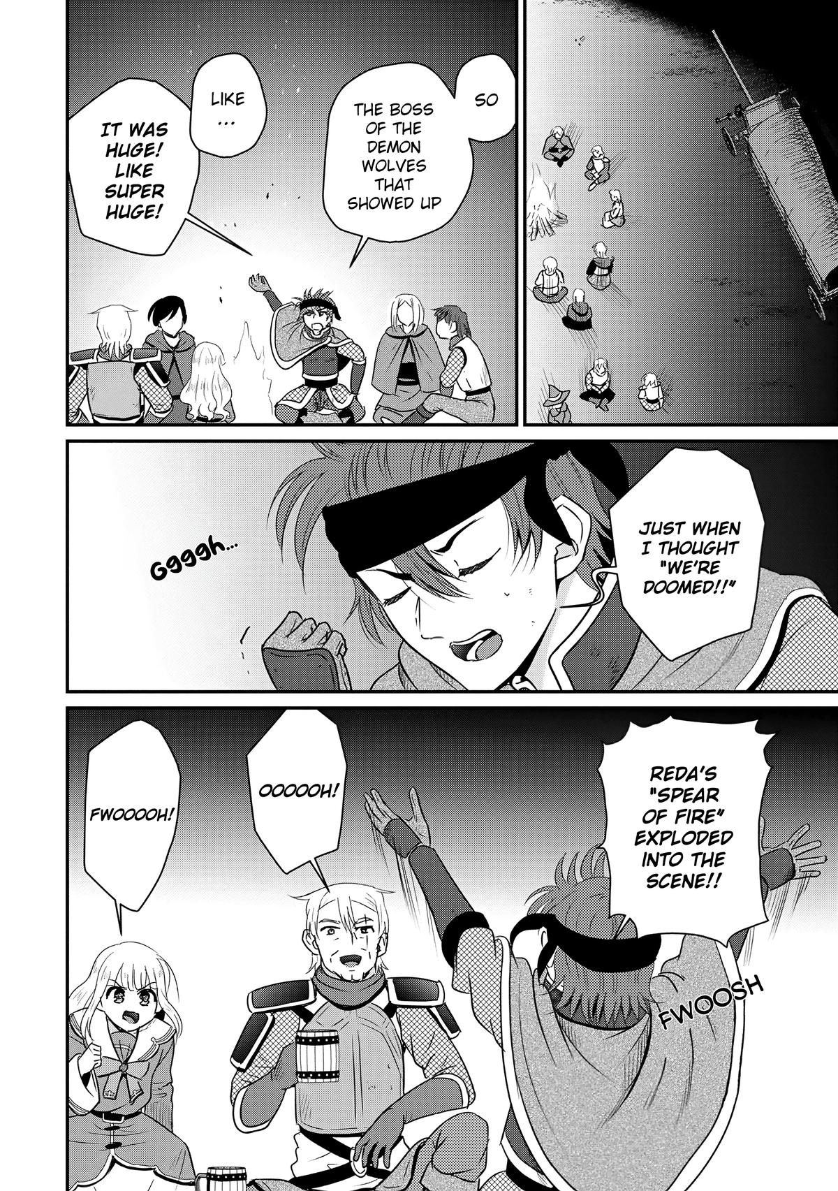 Ossan Teihen Chiyushi to Manamusume no Henkyou Life ~Chuunen Otoko ga Kaifuku Skill ni Kakusei Shite, Eiyuu e Nariagaru~ Chapter 65 page 18 - 