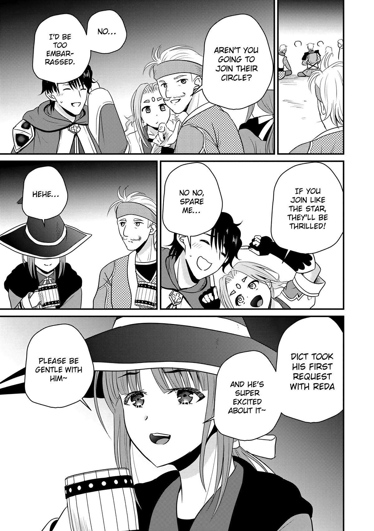 Ossan Teihen Chiyushi to Manamusume no Henkyou Life ~Chuunen Otoko ga Kaifuku Skill ni Kakusei Shite, Eiyuu e Nariagaru~ Chapter 65 page 19 - 