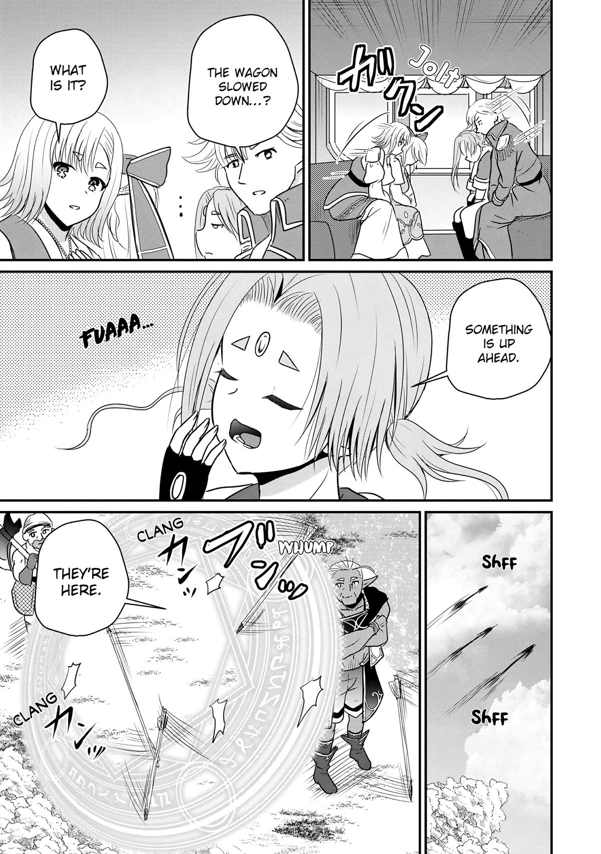Ossan Teihen Chiyushi to Manamusume no Henkyou Life ~Chuunen Otoko ga Kaifuku Skill ni Kakusei Shite, Eiyuu e Nariagaru~ Chapter 65 page 23 - 