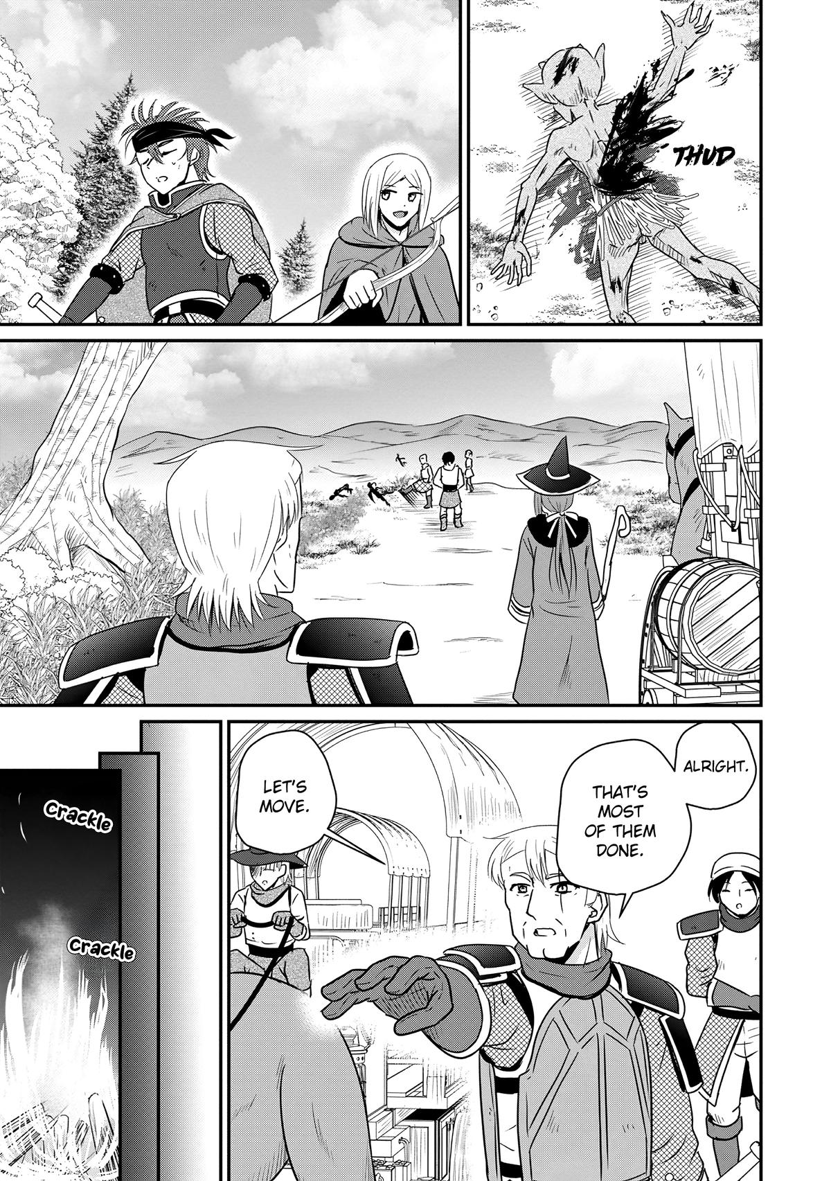 Ossan Teihen Chiyushi to Manamusume no Henkyou Life ~Chuunen Otoko ga Kaifuku Skill ni Kakusei Shite, Eiyuu e Nariagaru~ Chapter 65 page 27 - 