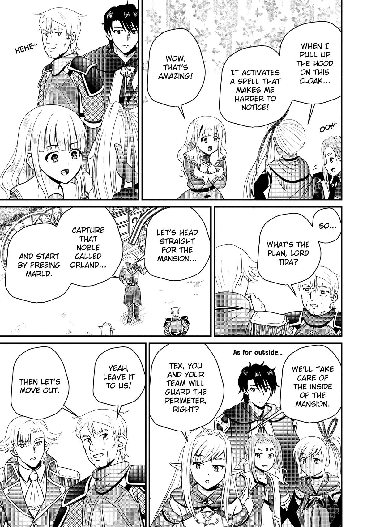 Ossan Teihen Chiyushi to Manamusume no Henkyou Life ~Chuunen Otoko ga Kaifuku Skill ni Kakusei Shite, Eiyuu e Nariagaru~ Chapter 66 page 12 - 