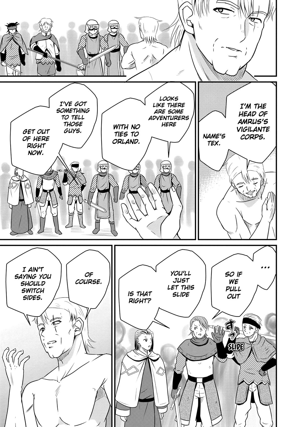 Ossan Teihen Chiyushi to Manamusume no Henkyou Life ~Chuunen Otoko ga Kaifuku Skill ni Kakusei Shite, Eiyuu e Nariagaru~ Chapter 67 page 11 - 