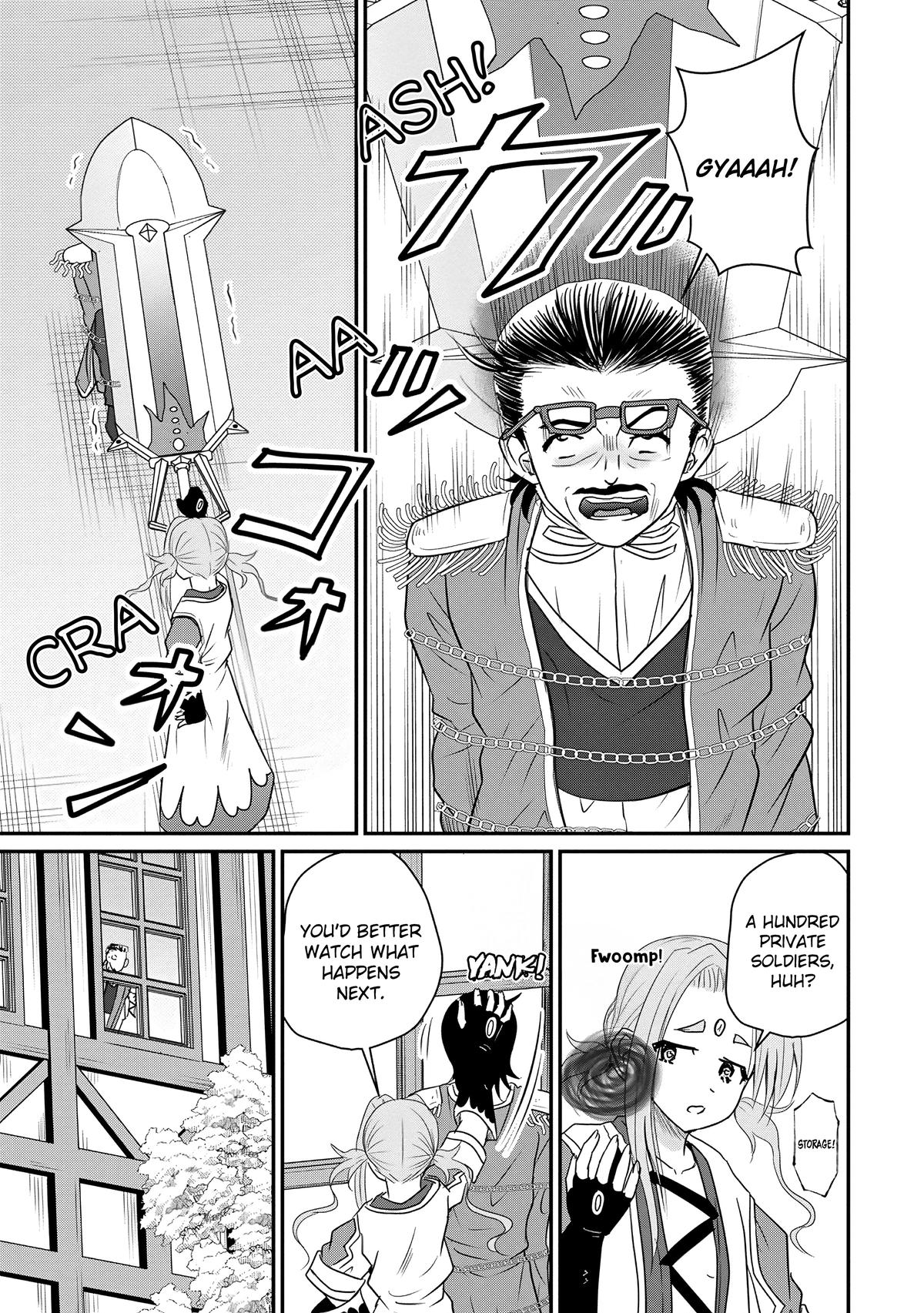 Ossan Teihen Chiyushi to Manamusume no Henkyou Life ~Chuunen Otoko ga Kaifuku Skill ni Kakusei Shite, Eiyuu e Nariagaru~ Chapter 67 page 9 - 