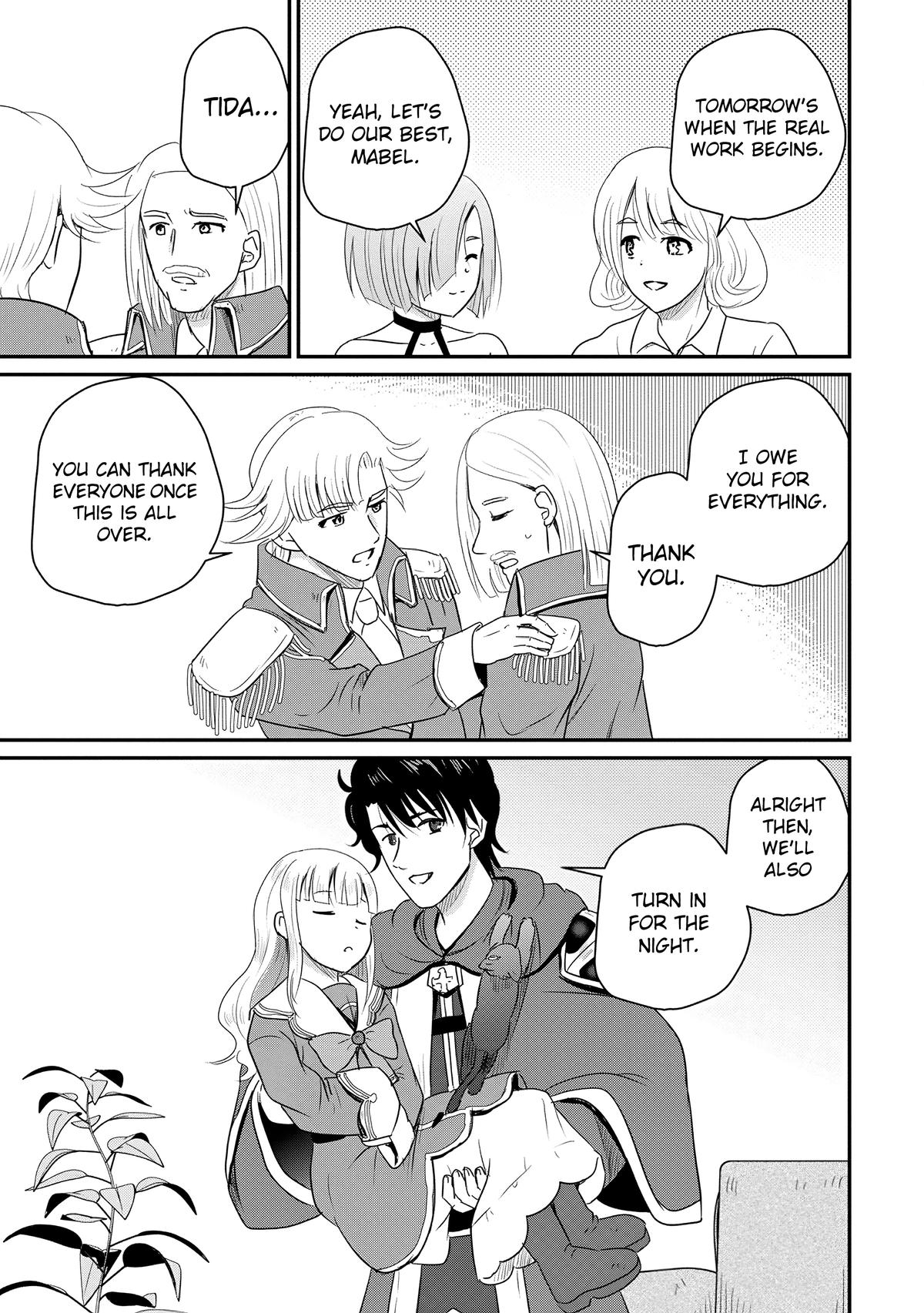 Ossan Teihen Chiyushi to Manamusume no Henkyou Life ~Chuunen Otoko ga Kaifuku Skill ni Kakusei Shite, Eiyuu e Nariagaru~ Chapter 68 page 15 - 