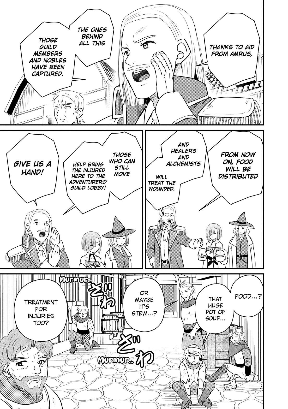 Ossan Teihen Chiyushi to Manamusume no Henkyou Life ~Chuunen Otoko ga Kaifuku Skill ni Kakusei Shite, Eiyuu e Nariagaru~ Chapter 68 page 19 - 