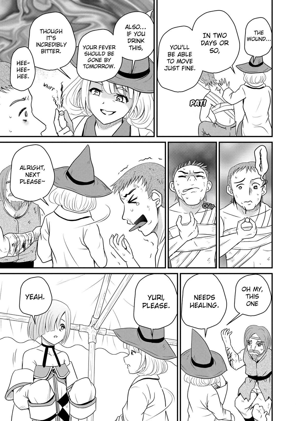 Ossan Teihen Chiyushi to Manamusume no Henkyou Life ~Chuunen Otoko ga Kaifuku Skill ni Kakusei Shite, Eiyuu e Nariagaru~ Chapter 68 page 27 - 