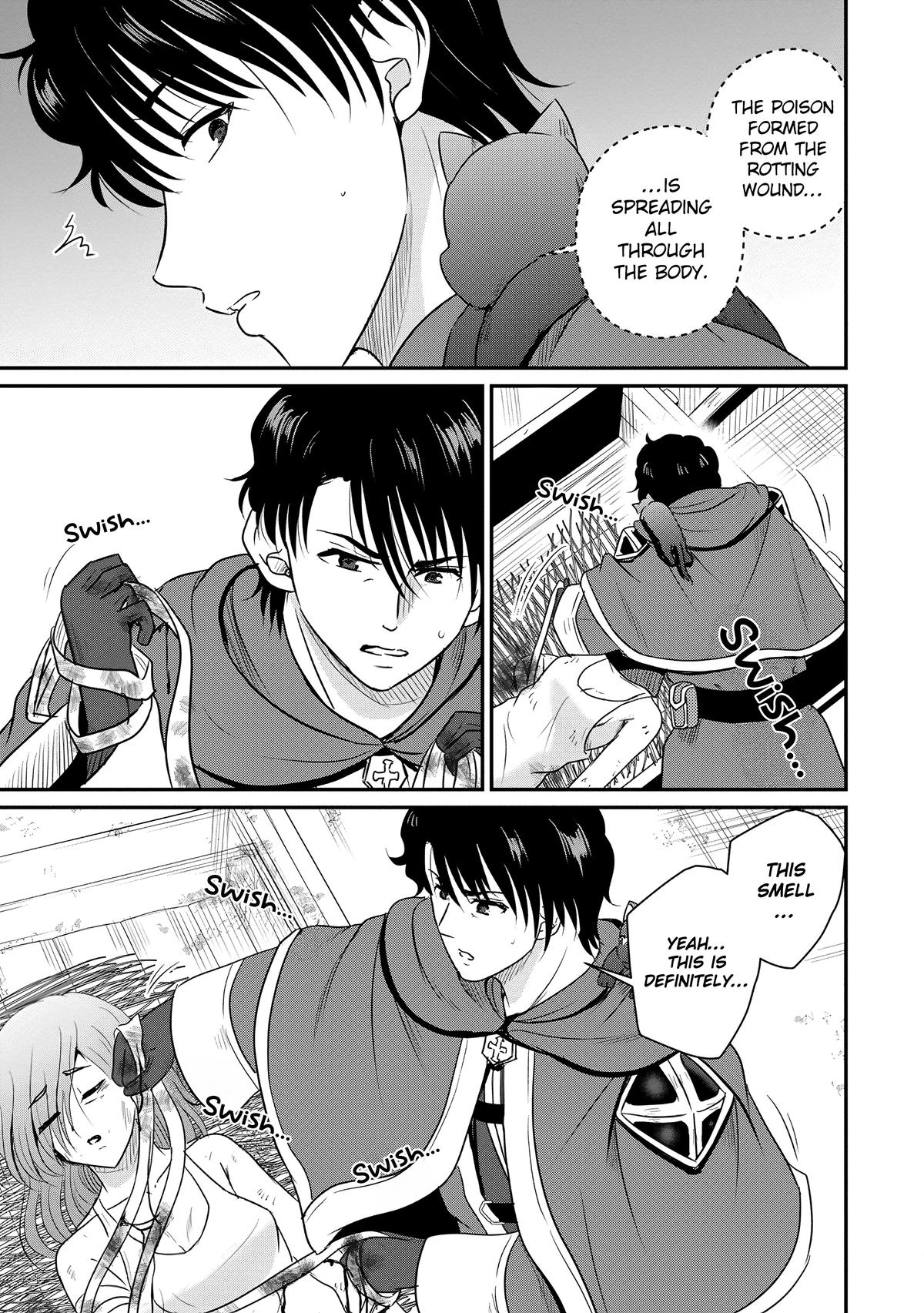 Ossan Teihen Chiyushi to Manamusume no Henkyou Life ~Chuunen Otoko ga Kaifuku Skill ni Kakusei Shite, Eiyuu e Nariagaru~ Chapter 69 page 11 - 