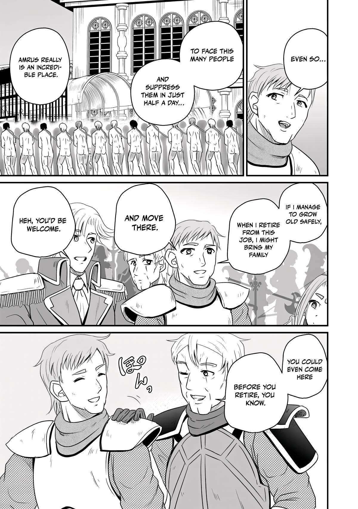 Ossan Teihen Chiyushi to Manamusume no Henkyou Life ~Chuunen Otoko ga Kaifuku Skill ni Kakusei Shite, Eiyuu e Nariagaru~ Chapter 73 page 24 - 