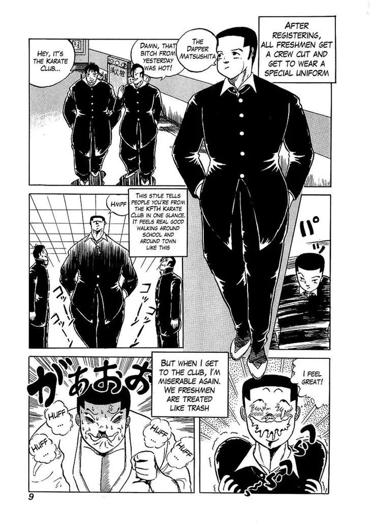 Osu!! Karatebu Chapter 1 page 9 - 