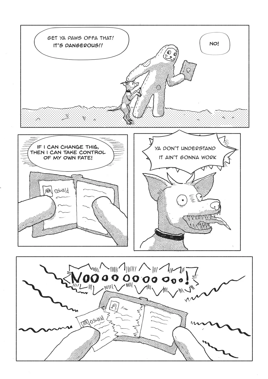 Oswald the Overman in the Lesser Planes of Hell Chapter 1 page 14 - 