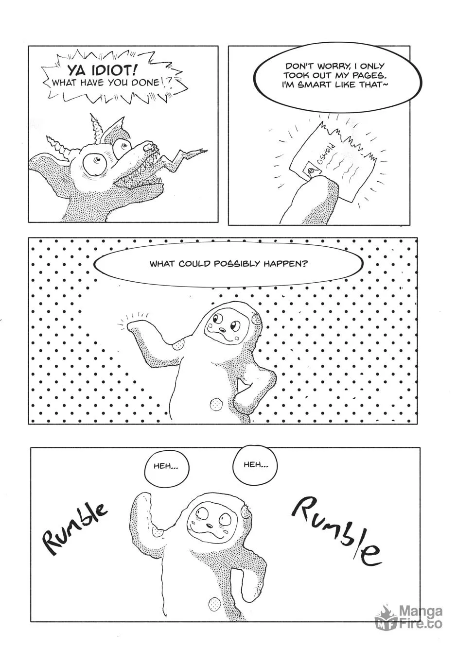 Oswald the Overman in the Lesser Planes of Hell Chapter 1 page 15 - 