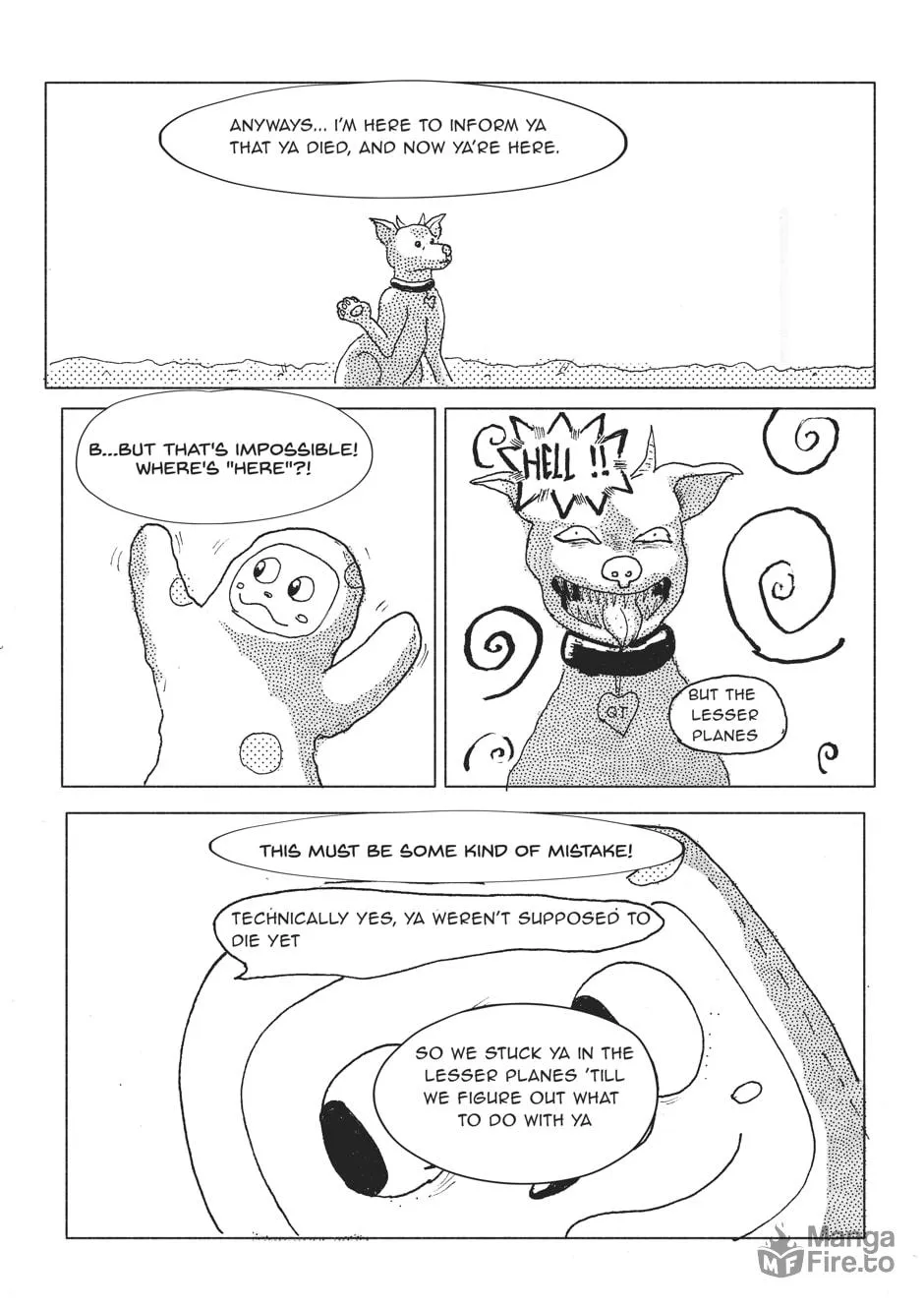 Oswald the Overman in the Lesser Planes of Hell Chapter 1 page 10 - 