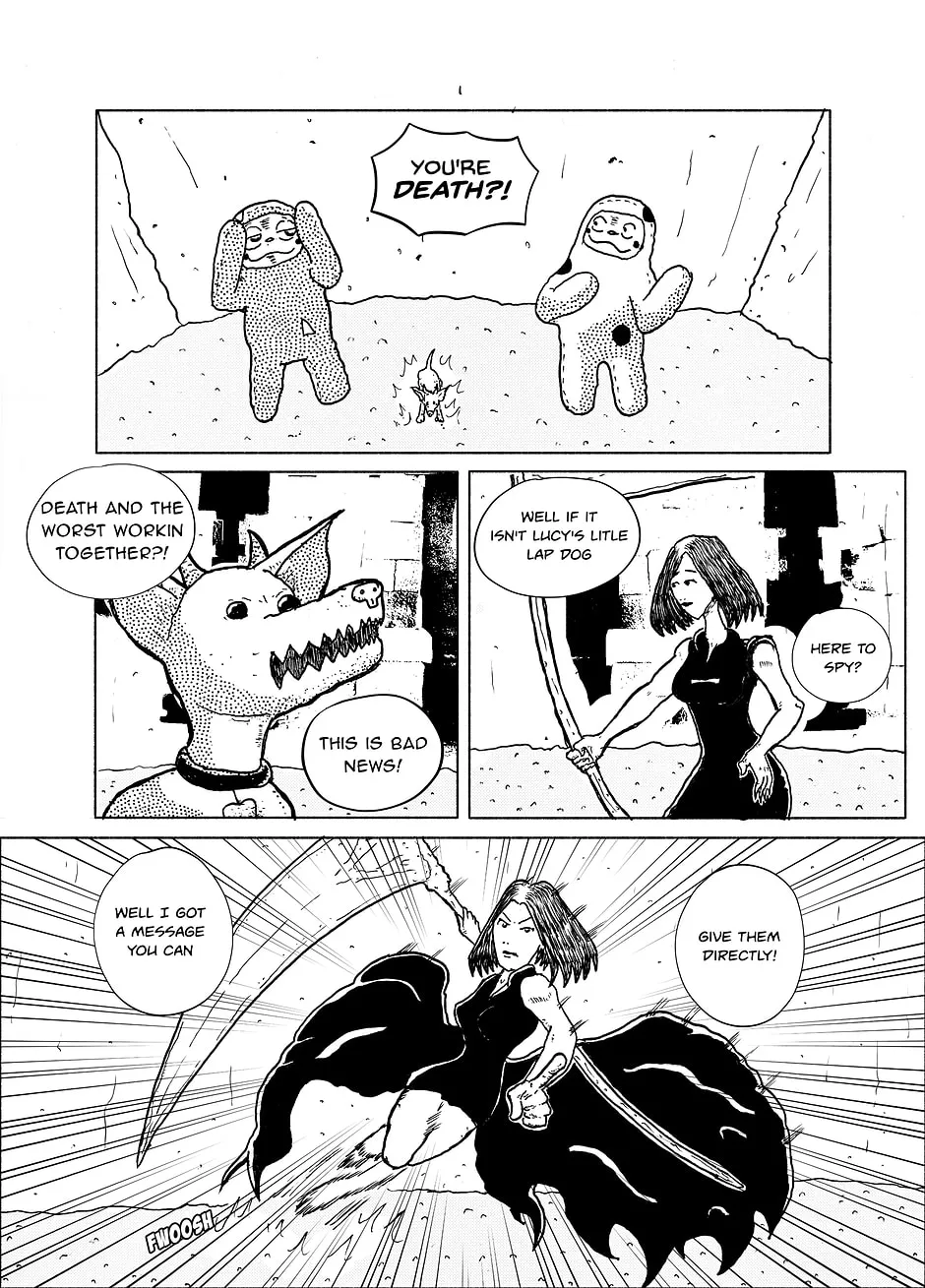 Oswald the Overman in the Lesser Planes of Hell Chapter 11 page 1 - 