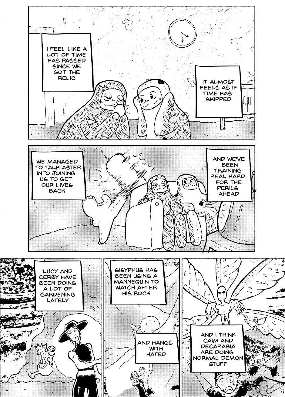 Oswald the Overman in the Lesser Planes of Hell Chapter 13 page 1 - 