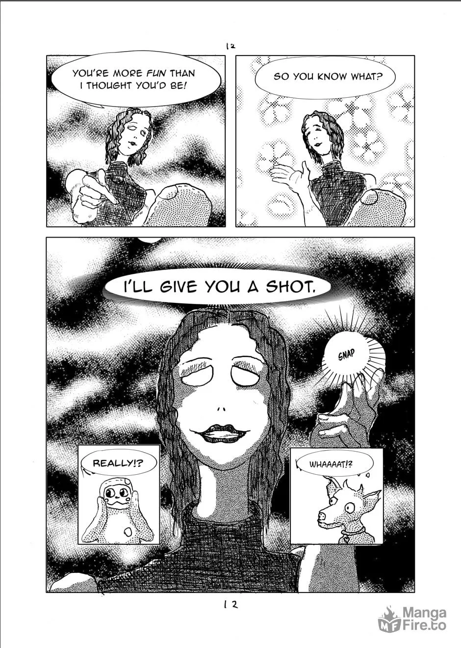 Oswald the Overman in the Lesser Planes of Hell Chapter 2 page 12 - 