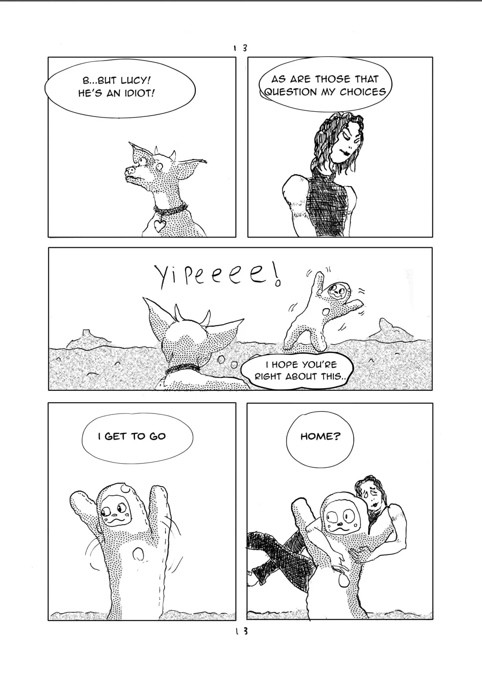 Oswald the Overman in the Lesser Planes of Hell Chapter 2 page 13 - 
