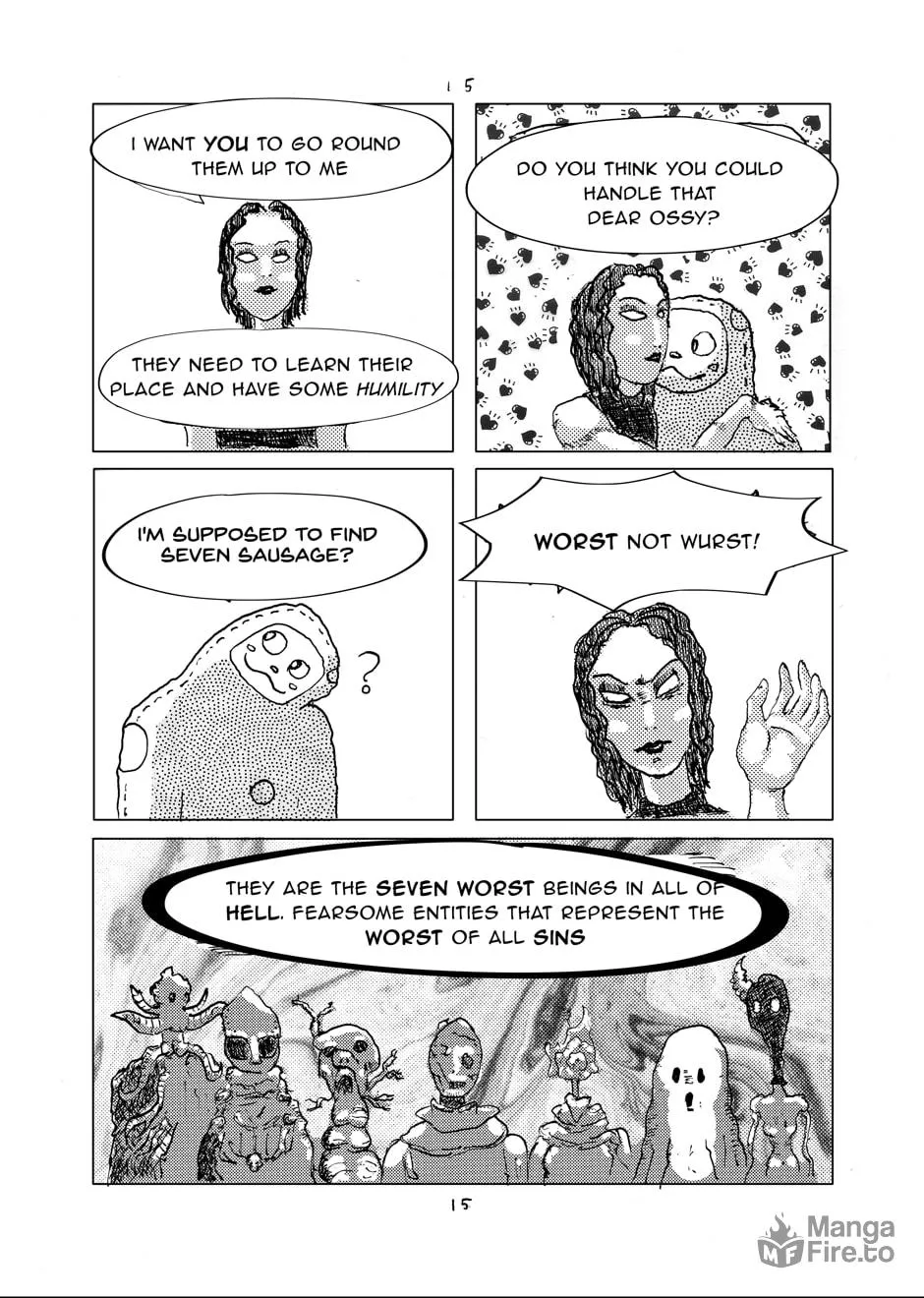 Oswald the Overman in the Lesser Planes of Hell Chapter 2 page 15 - 