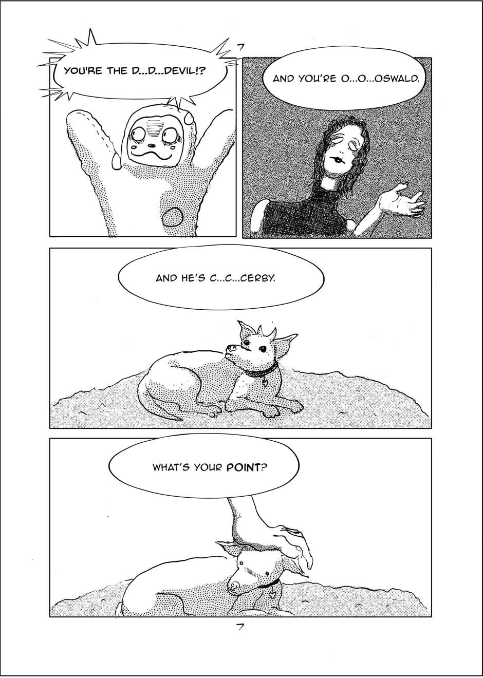 Oswald the Overman in the Lesser Planes of Hell Chapter 2 page 7 - 