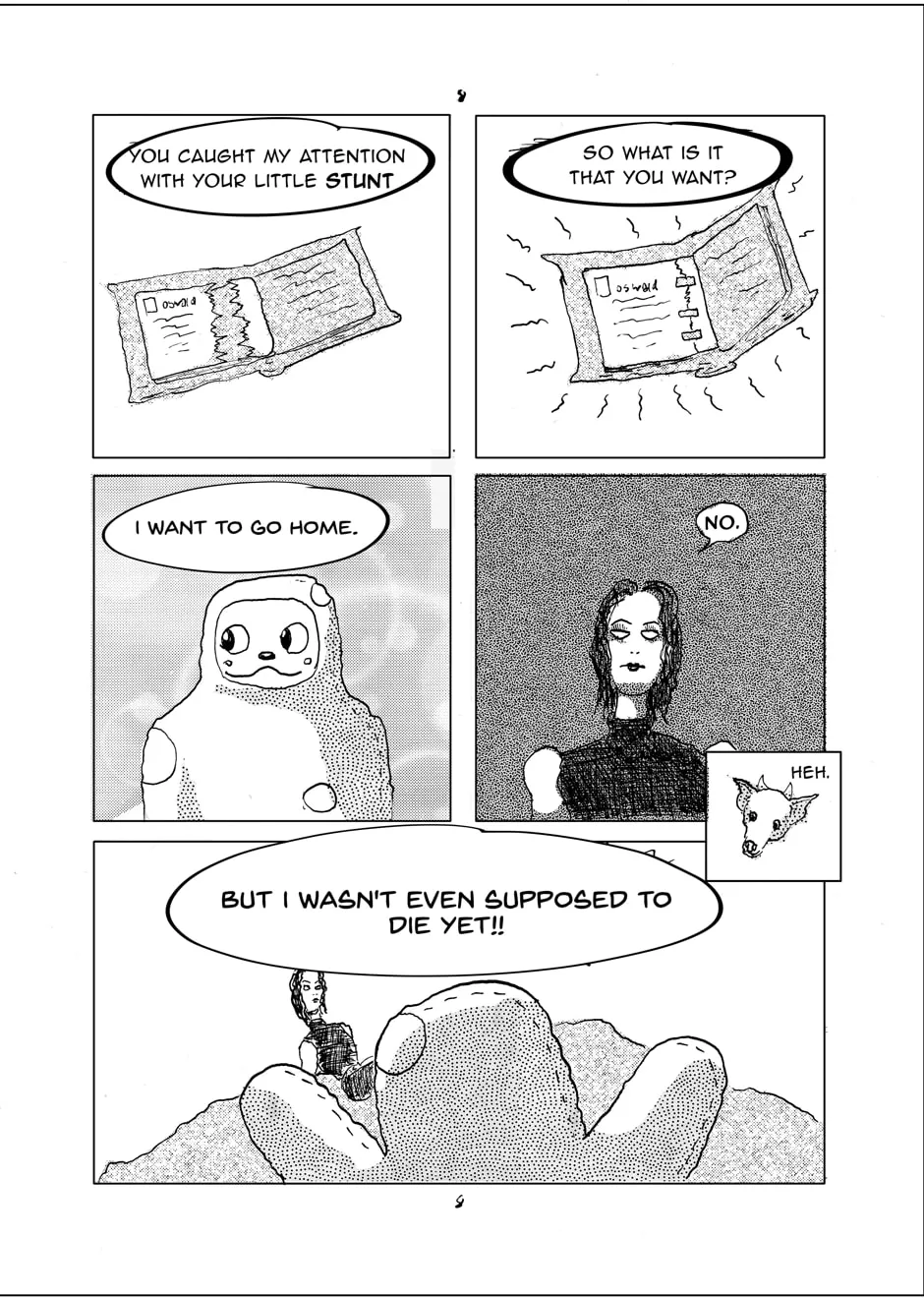 Oswald the Overman in the Lesser Planes of Hell Chapter 2 page 8 - 