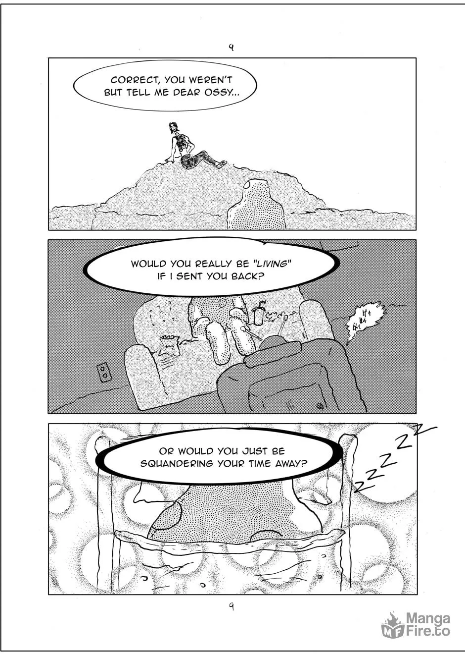 Oswald the Overman in the Lesser Planes of Hell Chapter 2 page 9 - 