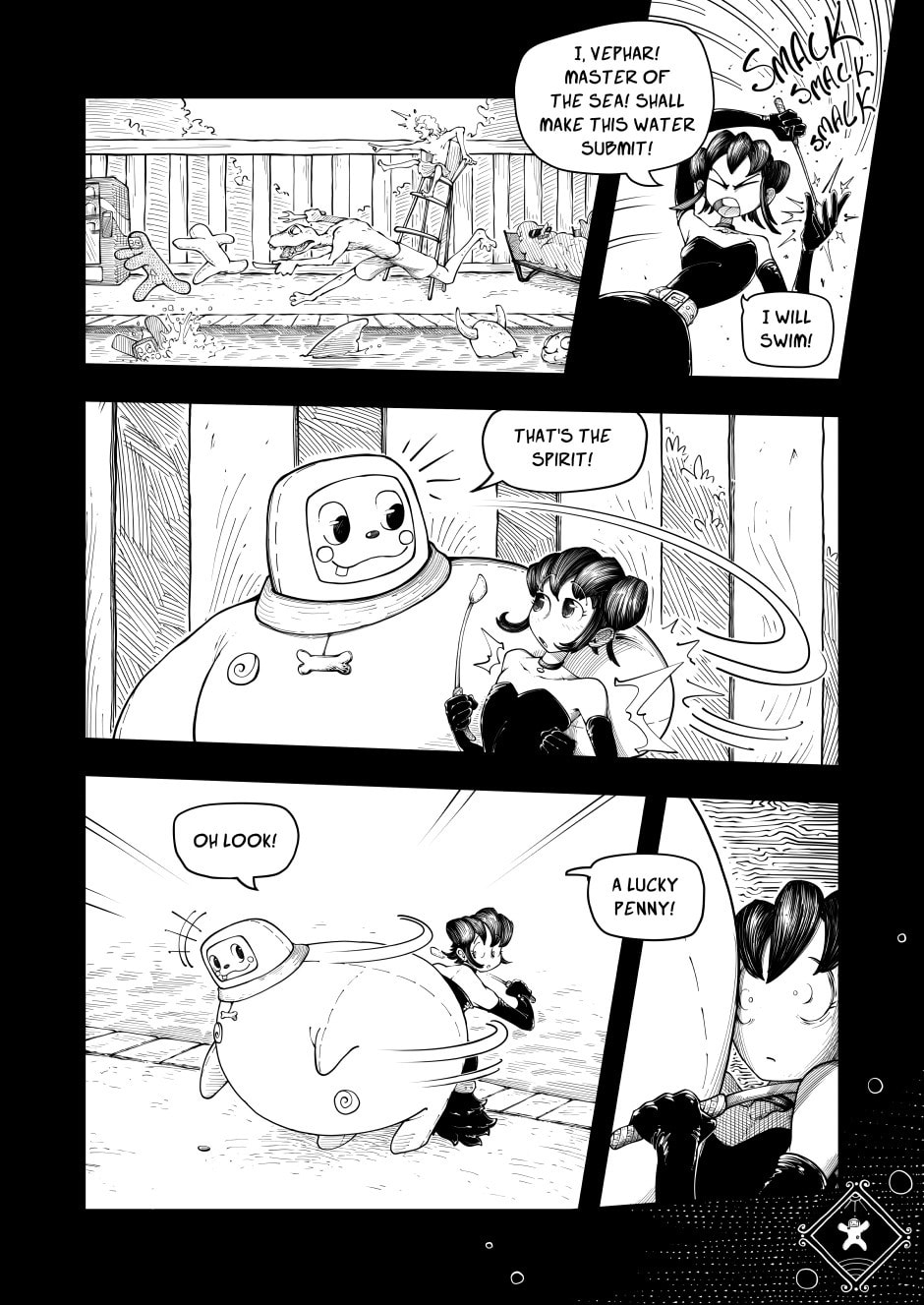 Oswald the Overman in the Lesser Planes of Hell Chapter 28 page 22 - 