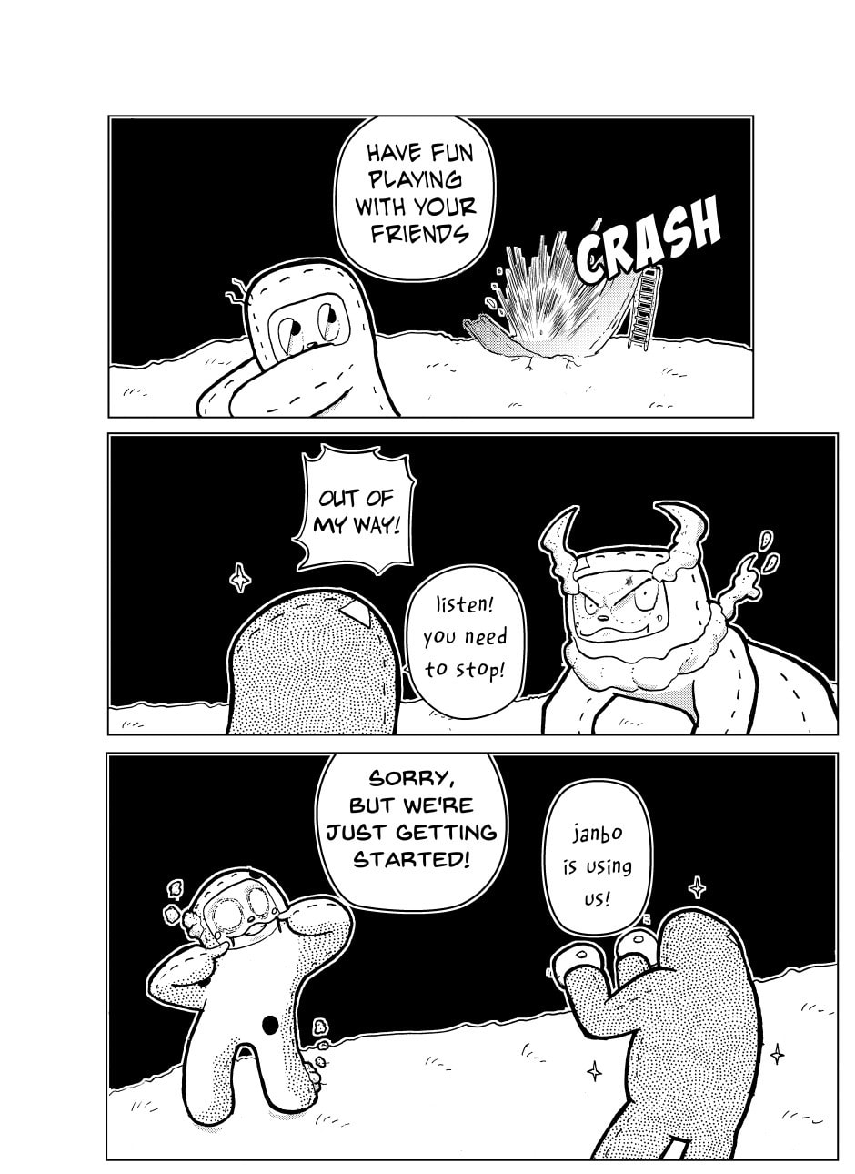 Oswald the Overman in the Lesser Planes of Hell Chapter 29 page 11 - 