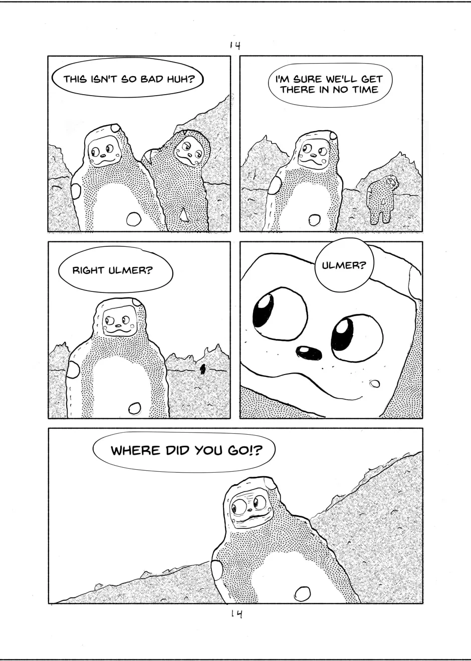 Oswald the Overman in the Lesser Planes of Hell Chapter 3 page 14 - 