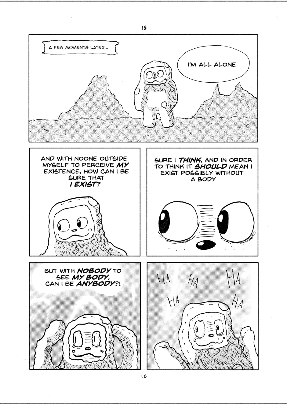 Oswald the Overman in the Lesser Planes of Hell Chapter 3 page 16 - 