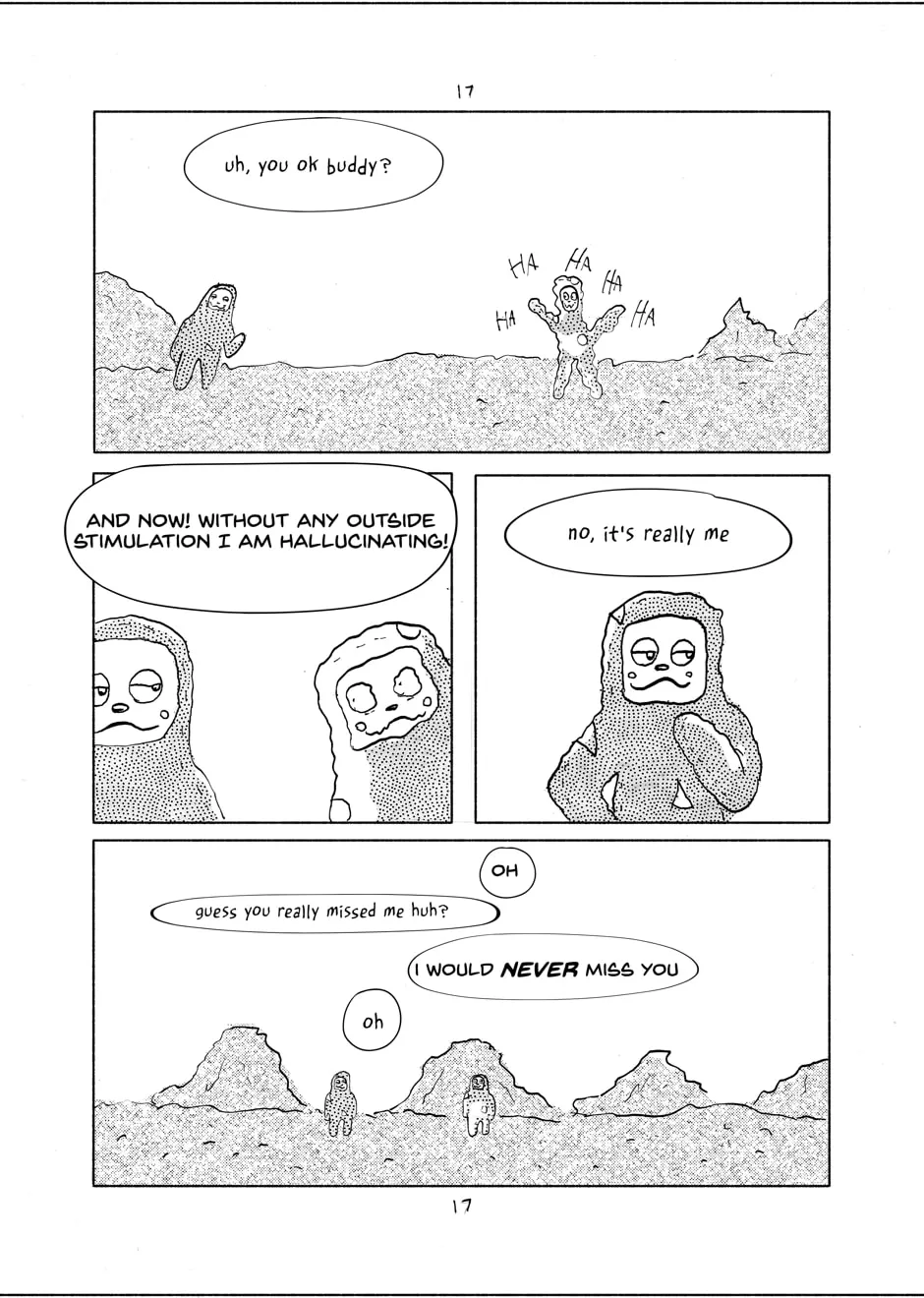 Oswald the Overman in the Lesser Planes of Hell Chapter 3 page 17 - 