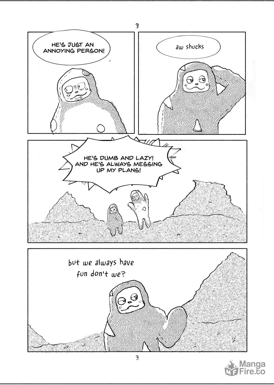 Oswald the Overman in the Lesser Planes of Hell Chapter 3 page 3 - 