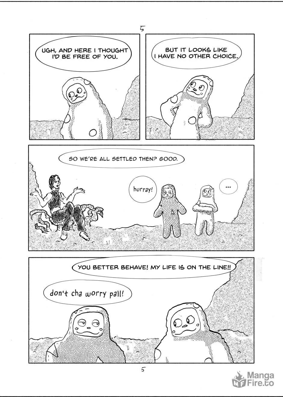 Oswald the Overman in the Lesser Planes of Hell Chapter 3 page 5 - 