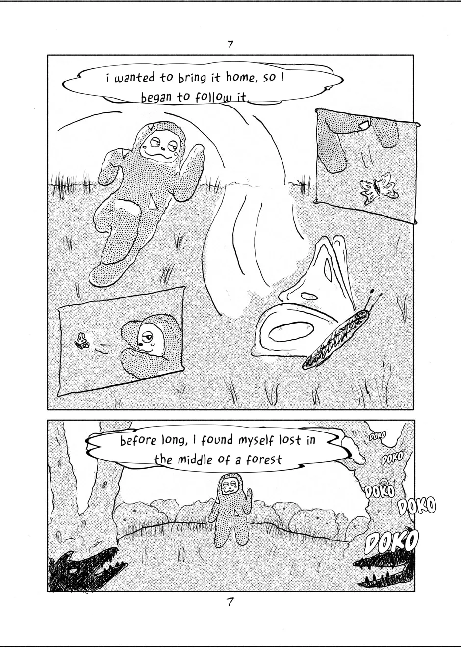 Oswald the Overman in the Lesser Planes of Hell Chapter 3 page 7 - 