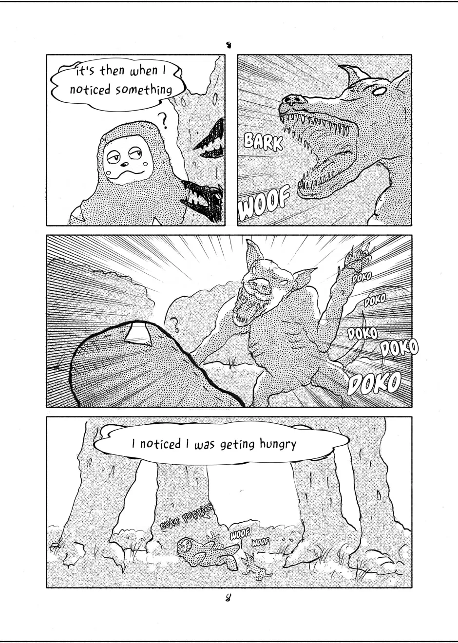 Oswald the Overman in the Lesser Planes of Hell Chapter 3 page 8 - 