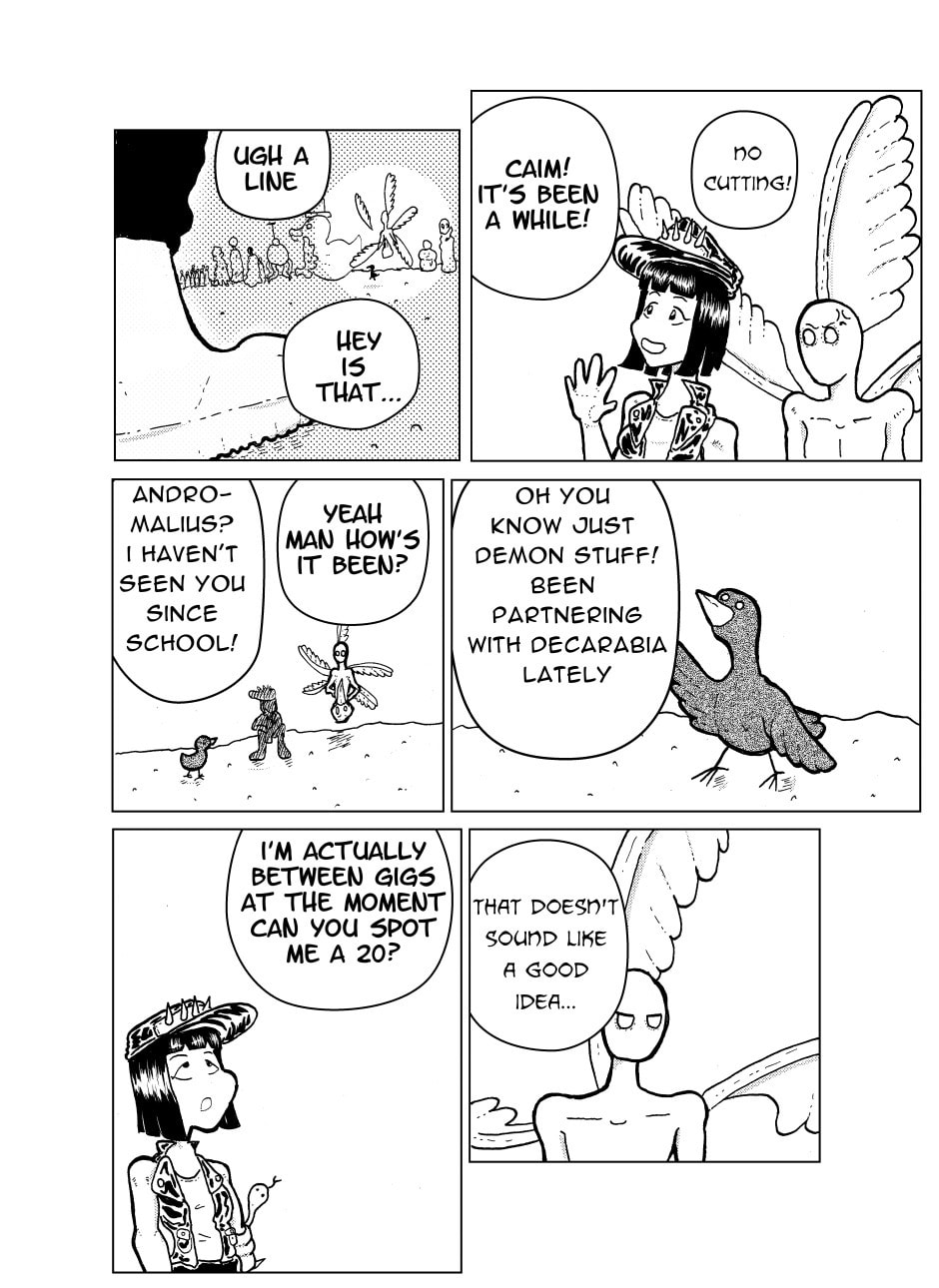 Oswald the Overman in the Lesser Planes of Hell Chapter 31 page 7 - 